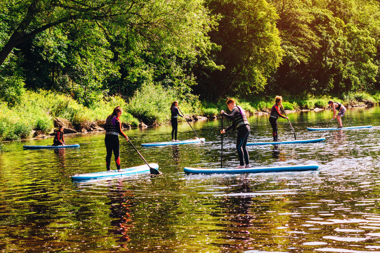 Team Building Mallorca: Exceptional Venues For Corporate Retreats 13 Paddleboarding