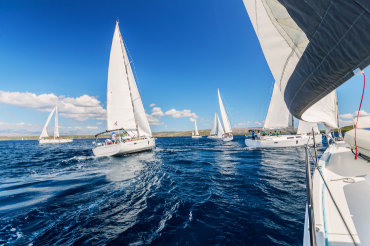 Team Building Mallorca: Exceptional Venues For Corporate Retreats 5 Sailing In The Clear Mediterranean Waters